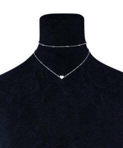 Women’s Heart Shaped Pendant Necklace Necklaces & Pendants Pendants 8d255f28538fbae46aeae7: 1|2 