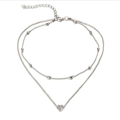 Women’s Heart Shaped Pendant Necklace Necklaces & Pendants Pendants 8d255f28538fbae46aeae7: 1|2