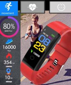 Heart Rate Blood Pressure Monitoring Smart Fitness Watches Smart Watches WATCHES & ACCESSORIES Wrist Watches cb5feb1b7314637725a2e7: Black|Blue|Light Blue|Purple|Red 