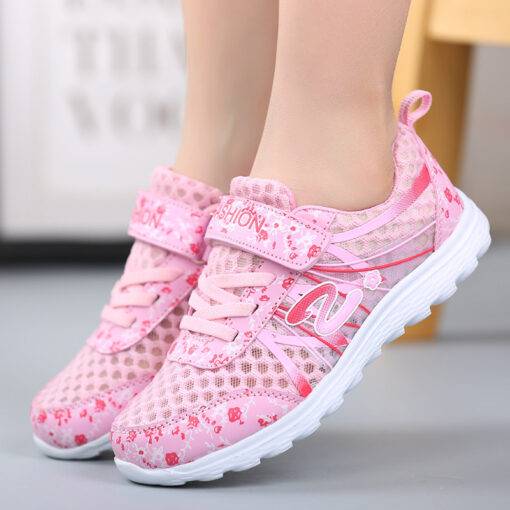 Comfortable Mesh Sports Shoes For Girls SHOES, HATS & BAGS Sports Shoes & Floaters cb5feb1b7314637725a2e7: Pink|Purple