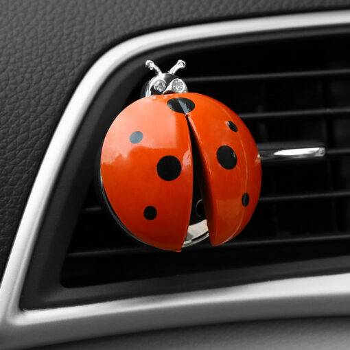 Car Ladybug Shaped Air Freshener Perfume Clips Perfume & Body Mist PERFUME & FRAGRANCES cb5feb1b7314637725a2e7: Black|Green|Orange|Pink|Red