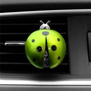 Car Ladybug Shaped Air Freshener Perfume Clips Perfume & Body Mist PERFUME & FRAGRANCES Color: Green