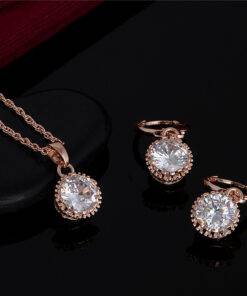 Exquisite Wedding Jewelry Set JEWELRY & ORNAMENTS Jewelry Sets Item Type: Jewelry Sets 