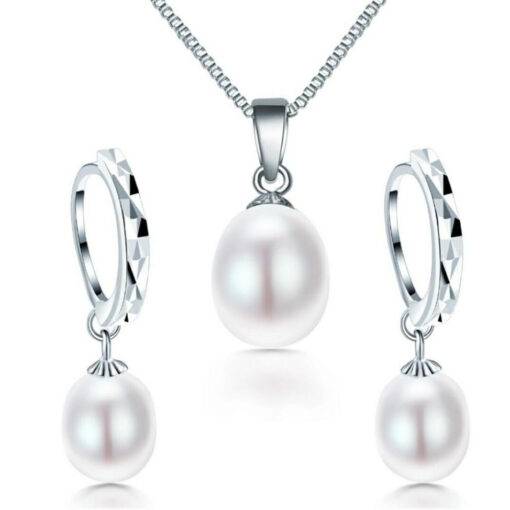 Elegant Pearl Women’s Jewelry Set JEWELRY & ORNAMENTS Jewelry Sets 8703dcb1fe25ce56b571b2: Pink|Purple|White
