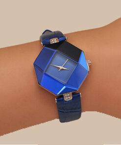 Women’s Crystal Octagon Quartz Wristwatch Analog Watch WATCHES & ACCESSORIES cb5feb1b7314637725a2e7: Black|Blue|Purple|Red|White 
