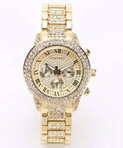 Women’s Luxury Watch with Rhinestones Analog Watch WATCHES & ACCESSORIES cb5feb1b7314637725a2e7: Gold|Rose Gold|Silver 