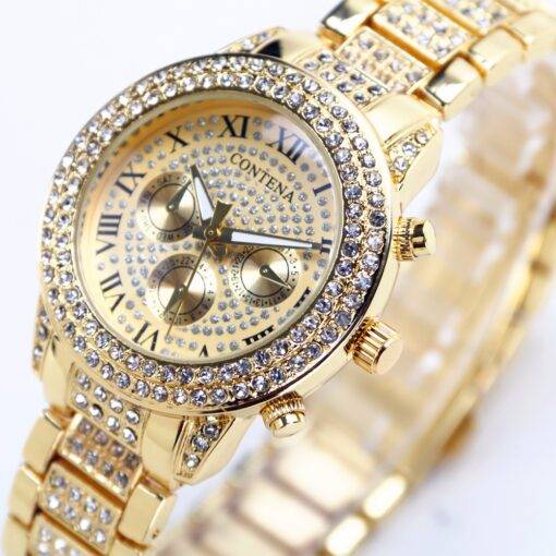 Women’s Luxury Watch with Rhinestones Analog Watch WATCHES & ACCESSORIES cb5feb1b7314637725a2e7: Gold|Rose Gold|Silver