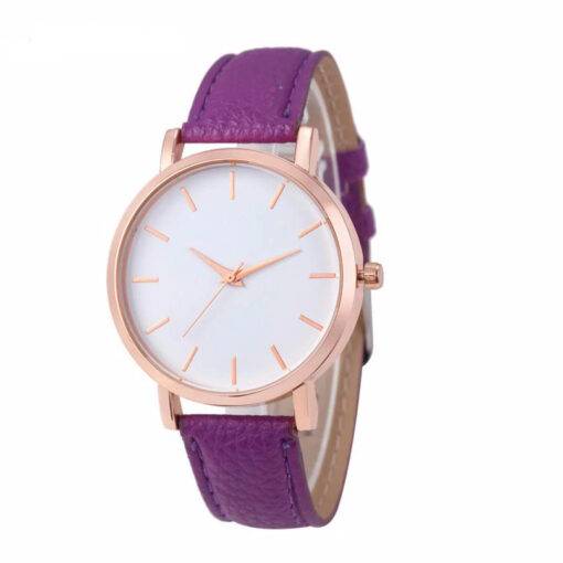 Women’s Multicolor Band Option Quartz Watch Analog Watch WATCHES & ACCESSORIES cb5feb1b7314637725a2e7: Black|Blue|Hot Pink|Pink|Purple|Red|Sky Blue|White