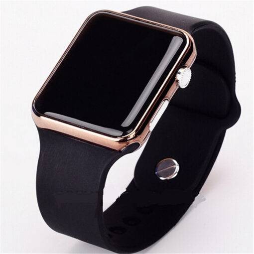 Square Shaped Digital Watch Smart Watches WATCHES & ACCESSORIES cb5feb1b7314637725a2e7: Gold|Pink|Rose Gold|Silver