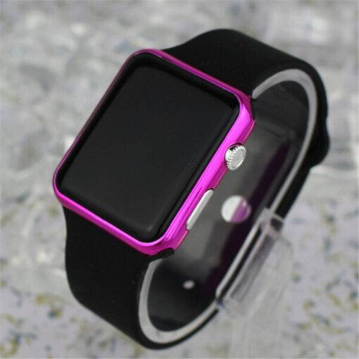 Square Shaped Digital Watch Smart Watches WATCHES & ACCESSORIES cb5feb1b7314637725a2e7: Gold|Pink|Rose Gold|Silver