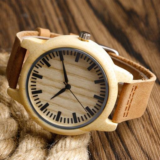 Unisex Handmade Wooden Watch Analog Watch WATCHES & ACCESSORIES Boxes & Cases Material: No package