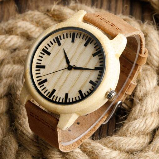 Unisex Handmade Wooden Watch Analog Watch WATCHES & ACCESSORIES Boxes & Cases Material: No package