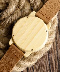 Unisex Handmade Wooden Watch Analog Watch WATCHES & ACCESSORIES Boxes & Cases Material: No package 
