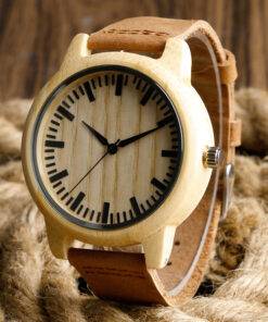 Unisex Handmade Wooden Watch Analog Watch WATCHES & ACCESSORIES Boxes & Cases Material: No package 