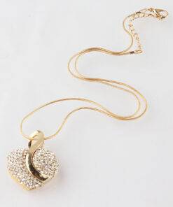 Fashion Gold Crystal Jewelry Set Bridal Sets WEDDING & GIFTS Item Type: Jewelry Sets 
