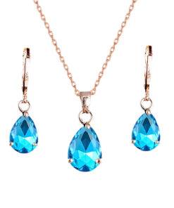Women’s Gold Wedding Jewelry Sets Bridal Sets WEDDING & GIFTS 71f85abf496894a9a41528: Black|Blue|Green|Red|Rose Red|Sea Blue|White 