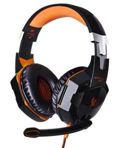 Glaring Glowing Gaming Headphones with Microphone Headphones & Speakers PHONES & GADGETS cb5feb1b7314637725a2e7: Blue Black|Blue PVC Package-2|H4 Blue No Box|H4 Red No Box|Orange Black|Red No Retail Box|Red PVC Package-2 