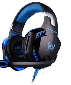 Glaring Glowing Gaming Headphones with Microphone Headphones & Speakers PHONES & GADGETS cb5feb1b7314637725a2e7: Blue Black|Blue PVC Package-2|H4 Blue No Box|H4 Red No Box|Orange Black|Red No Retail Box|Red PVC Package-2