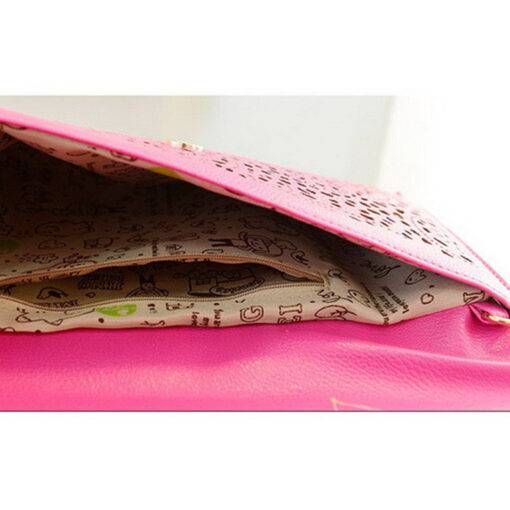 Women’s Hollow Sequined Envelope Hand Bags & Wallets SHOES, HATS & BAGS cb5feb1b7314637725a2e7: Black|Blue|Khaki|Rose|White