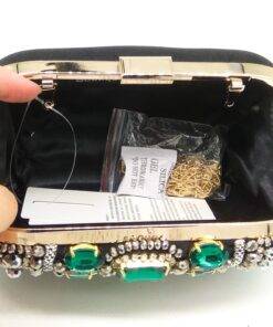 Women’s Luxury Evening Bag Hand Bags & Wallets SHOES, HATS & BAGS cb5feb1b7314637725a2e7: Black|Blue|Green|Pink 