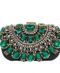 Women’s Luxury Evening Bag Hand Bags & Wallets SHOES, HATS & BAGS cb5feb1b7314637725a2e7: Black|Blue|Green|Pink