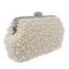 Women’s Pearl Beaded Evening Bag Hand Bags & Wallets SHOES, HATS & BAGS cb5feb1b7314637725a2e7: Champagne|Pearl White|White