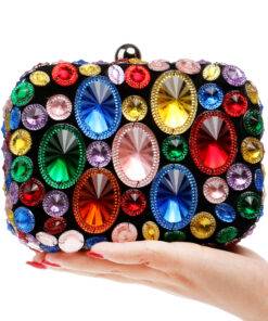 Women’s Beaded Evening Bag Hand Bags & Wallets SHOES, HATS & BAGS cb5feb1b7314637725a2e7: Blue|Gold|Multicolor|Purple 