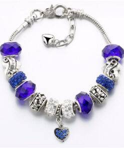 Women’s Charming Crystal Bracelet Bracelets & Bangles JEWELRY & ORNAMENTS cb5feb1b7314637725a2e7: Blue|Purple|Red|White 