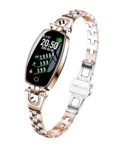 Women’s Elegant Smart Watch with Metal Bracelet Smart Watches WATCHES & ACCESSORIES cb5feb1b7314637725a2e7: Black|Gold|Silver 