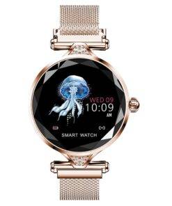 Women’s Fashion Bluetooth Smartwatch Smart Watches WATCHES & ACCESSORIES cb5feb1b7314637725a2e7: Rose Gold|Steel Blue|Steel Purple|Steel Silver 