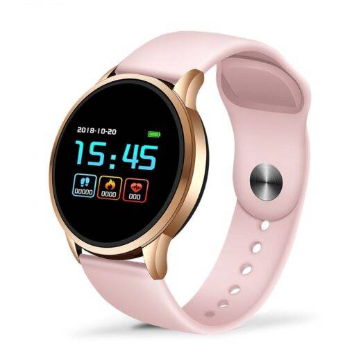 Women’s Fashion Round Smart Wristband Smart Watches WATCHES & ACCESSORIES cb5feb1b7314637725a2e7: Black|Pink|White