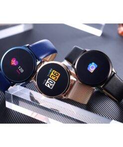Touch Screen Waterproof Sport Smart Watches Smart Watches WATCHES & ACCESSORIES cb5feb1b7314637725a2e7: Black Leather Plus|Black Steel Plus|Blue Leather Plus|Gold Steel Plus|Rose Gold Steel Plus|Silver Leather Plus|Silver Steel Plus 