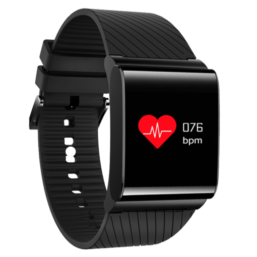 Square Smart Wristband with Blood Oxygen Monitor Smart Watches WATCHES & ACCESSORIES cb5feb1b7314637725a2e7: Black|Red|White