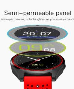 Smart Watch with Camera and Bluetooth Smart Watches WATCHES & ACCESSORIES cb5feb1b7314637725a2e7: Black Blue|Black Red|Black/Green|Blue|Green|Red 