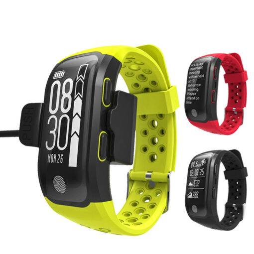 Waterproof Sport Monitoring Watches Smart Watches WATCHES & ACCESSORIES cb5feb1b7314637725a2e7: Black|Green|Red