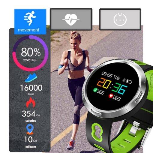 Calories Monitoring Sedentary Reminder Smart Fitness Watches Smart Watches WATCHES & ACCESSORIES cb5feb1b7314637725a2e7: Black|Green|Red|Silver Black