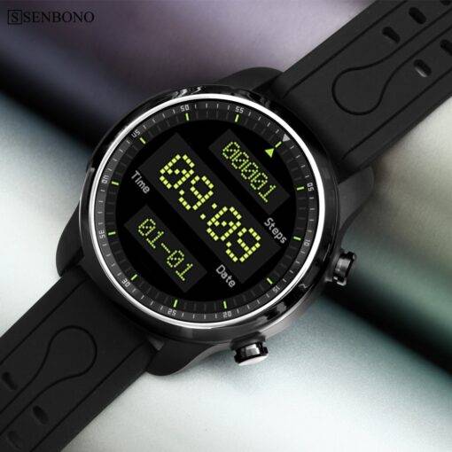 1.3 inch IPS Screen 4G RAM Sport Smart Watch Smart Watches WATCHES & ACCESSORIES cb5feb1b7314637725a2e7: Black