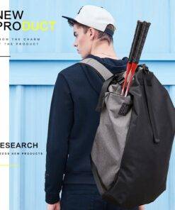 Waterproof Unisex Crossbody Fitness Bag Luggages & Trolleys SHOES, HATS & BAGS cb5feb1b7314637725a2e7: Black|Gray 