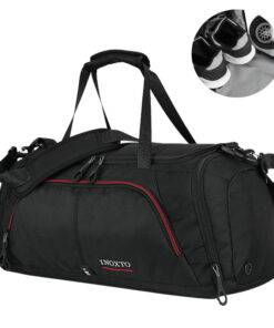 Travel and Gym Shoulder Waterproof Fitness Big Bag Luggages & Trolleys SHOES, HATS & BAGS cb5feb1b7314637725a2e7: Black 