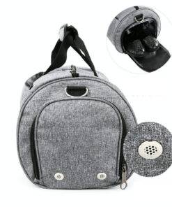 Shoulder Crossbody Waterproof Fitness Big Bag Luggages & Trolleys SHOES, HATS & BAGS cb5feb1b7314637725a2e7: Black|Gray 