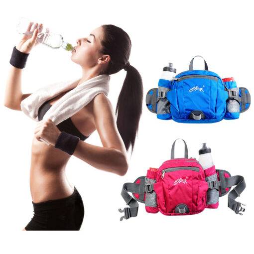 Capacious Multifunction Fitness Waist Bag Luggages & Trolleys SHOES, HATS & BAGS cb5feb1b7314637725a2e7: Black|Blue|Purple|Rose