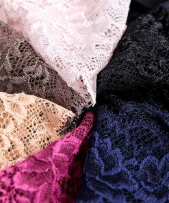 Women’s Lace Floral Panties Bras & Lingerie FASHION & STYLE cb5feb1b7314637725a2e7: Beige|Black|Dark Blue|Purple|Rose|Wine Red 