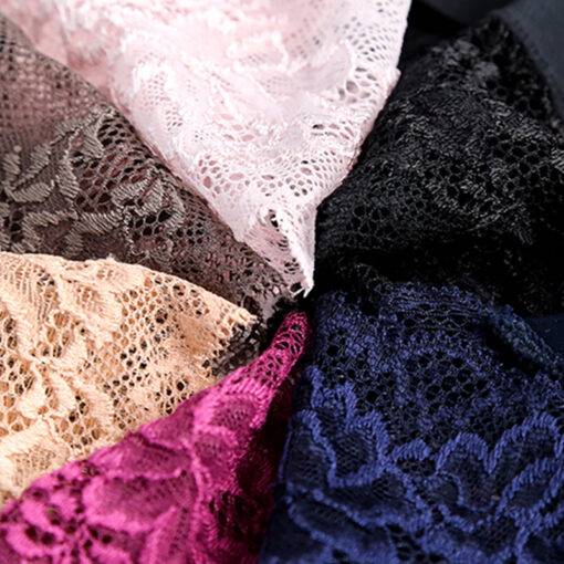 Women’s Lace Floral Panties Bras & Lingerie FASHION & STYLE cb5feb1b7314637725a2e7: Beige|Black|Dark Blue|Purple|Rose|Wine Red