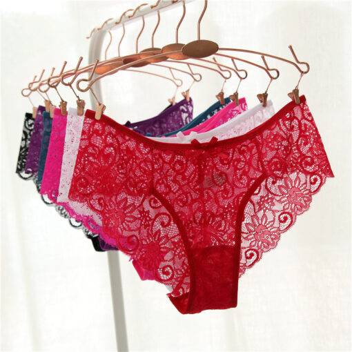 Fashion Ultrathin Transparent Lace Women’s Panties Bras & Lingerie FASHION & STYLE cb5feb1b7314637725a2e7: Beige|Black|Green|Purple|Red|White