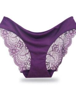 Sexy Breathable Transparent Lace Women’s Briefs Bras & Lingerie FASHION & STYLE cb5feb1b7314637725a2e7: Beige|Black|Blue|Burgundy|Purple|Red