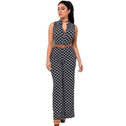 Elegant Casual Sleeveless Women’s Jumpsuit Dresses & Jumpsuits FASHION & STYLE cb5feb1b7314637725a2e7: Black / White 1|Black / White 2|Black 1|Black 2|Black 3|Blue|Burgundy|Light Blue|Navy Blue|Orange|Red 1|Red 2|Rose Red 1|Rose Red 2|Royal Blue 1|Royal Blue 2|Sky Blue|White|Yellow 1|Yellow 2