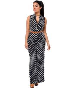 Elegant Casual Sleeveless Women’s Jumpsuit Dresses & Jumpsuits FASHION & STYLE cb5feb1b7314637725a2e7: Black / White 1|Black / White 2|Black 1|Black 2|Black 3|Blue|Burgundy|Light Blue|Navy Blue|Orange|Red 1|Red 2|Rose Red 1|Rose Red 2|Royal Blue 1|Royal Blue 2|Sky Blue|White|Yellow 1|Yellow 2