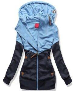 Women’s Geometric Style Winter Hoodie FASHION & STYLE Sweaters & Sweatshirts cb5feb1b7314637725a2e7: Burgundy|Gray|Navy Blue|Pink 
