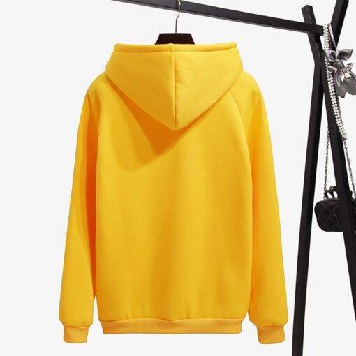 Women’s Solid Color Warm Hoodie FASHION & STYLE Sweaters & Sweatshirts cb5feb1b7314637725a2e7: Black|Gray|Green|Khaki|Pink|Sky Blue|White|Yellow