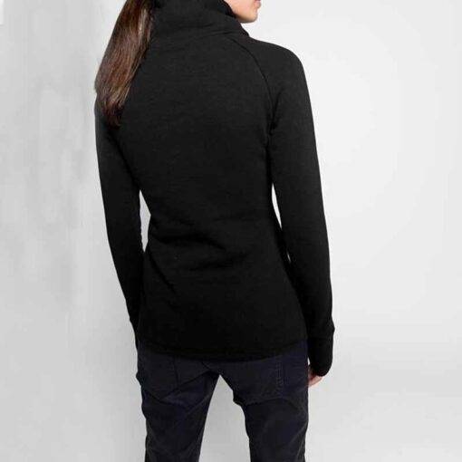 Women’s Turtleneck Pullover With Zipper FASHION & STYLE Sweaters & Sweatshirts cb5feb1b7314637725a2e7: Black